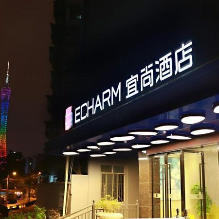 Echarm Hotel Guangzhou Kecun Metro Station Luaran gambar